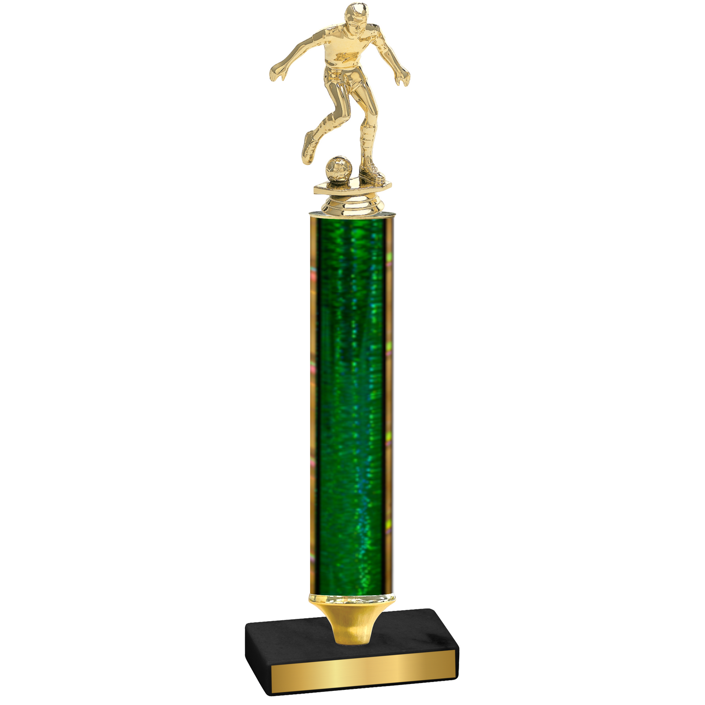 Value Green Glacier Soccer Trophy