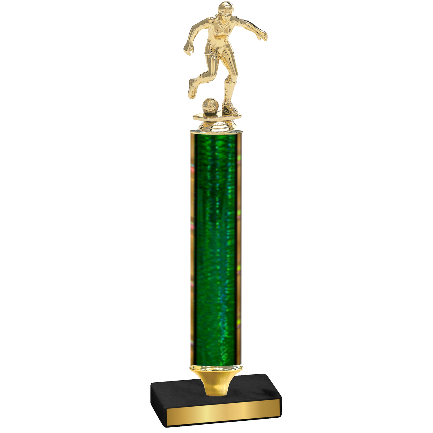 Value Green Glacier Soccer Trophy