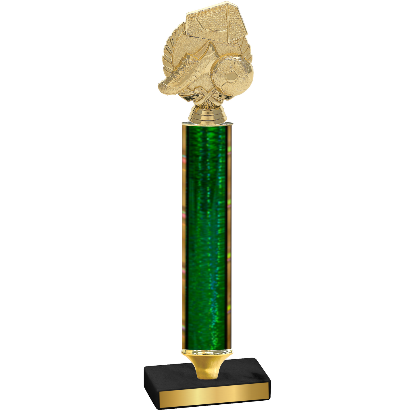 Value Green Glacier Soccer Trophy