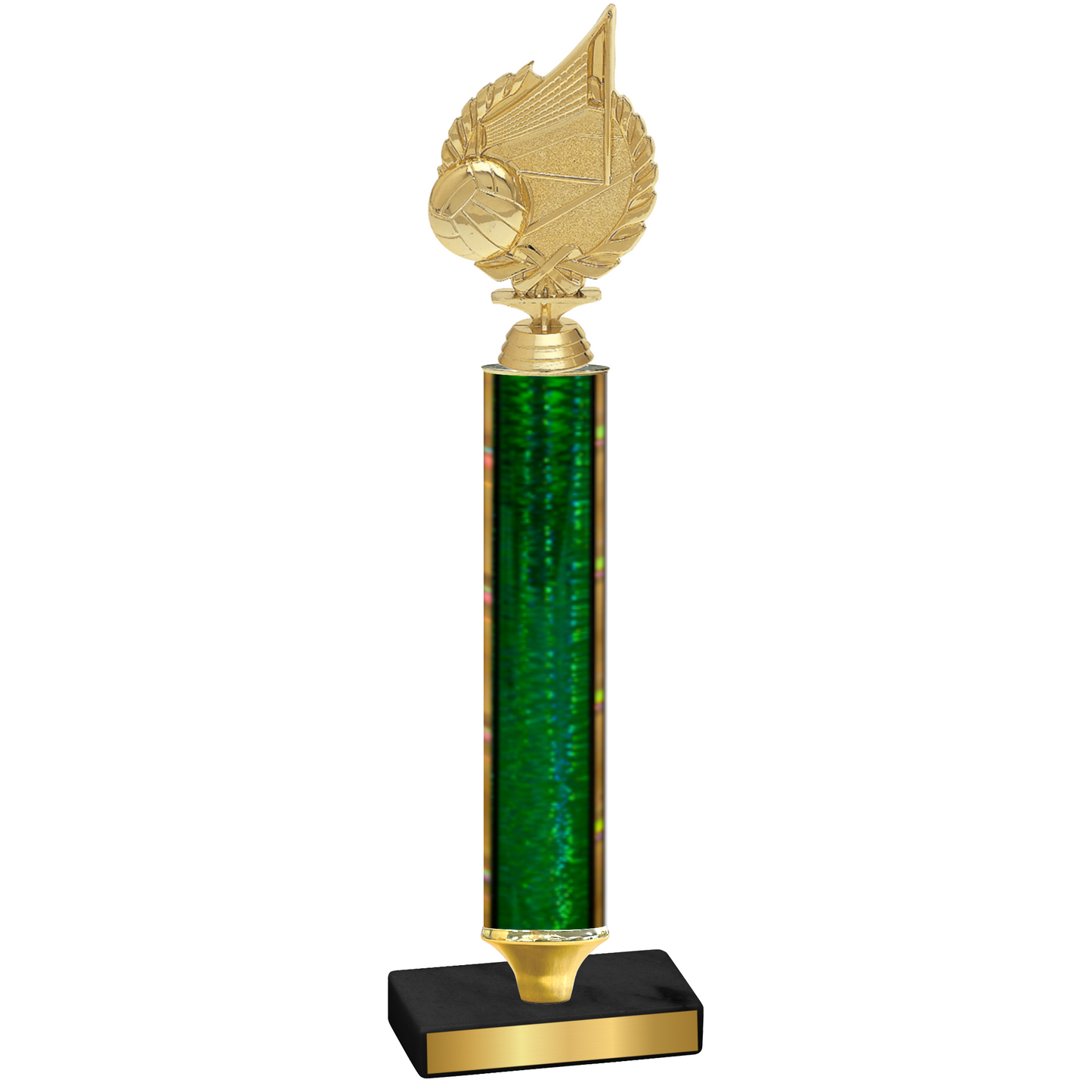 Value Green Glacier Volleyball Trophy