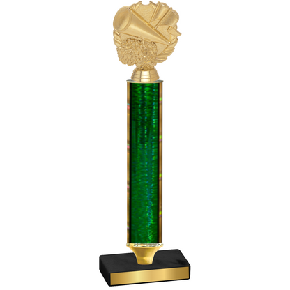 Value Green Glacier Cheerleading Trophy