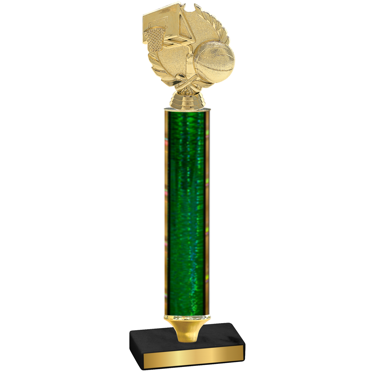 Value Green Glacier Basketball Trophy