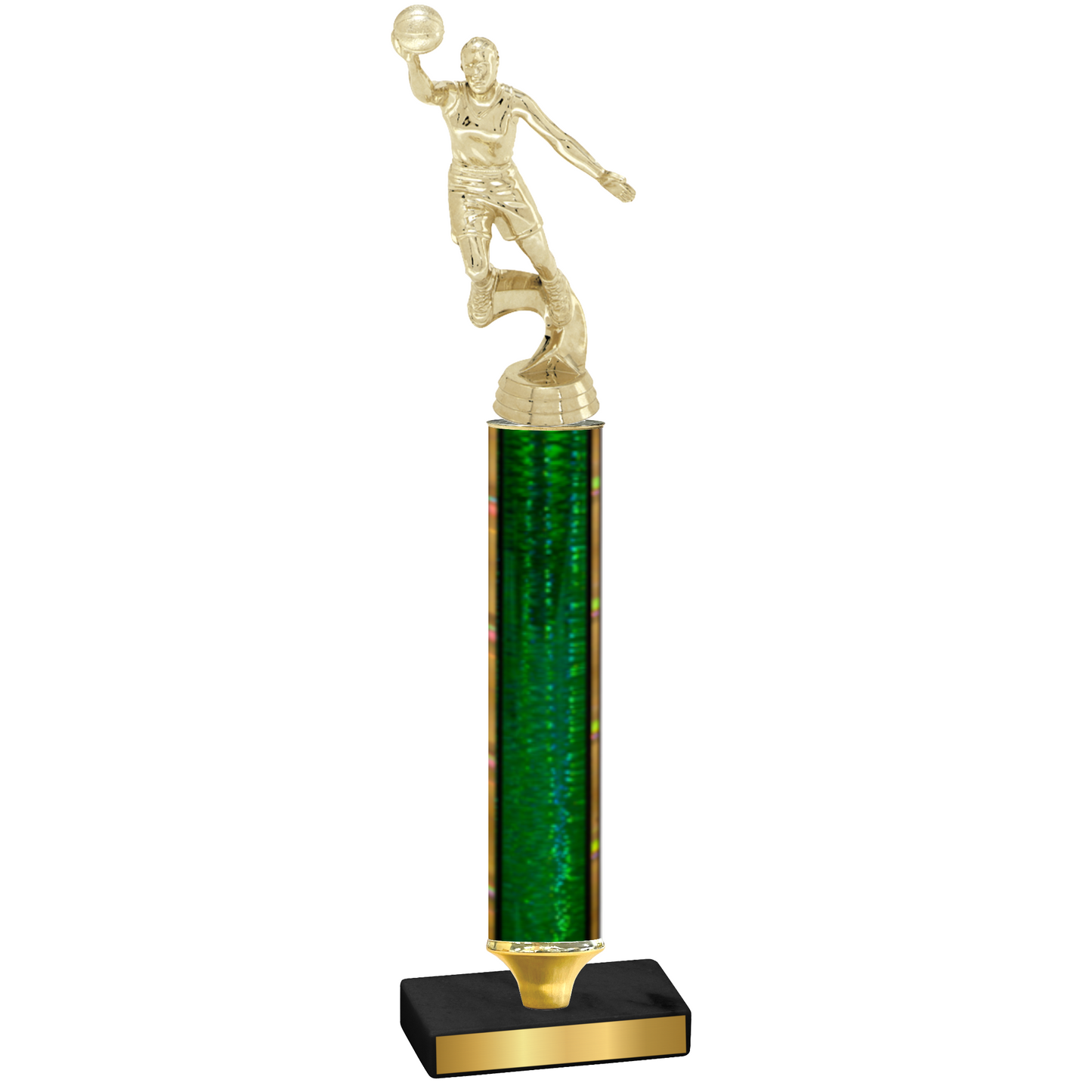 Value Green Glacier Basketball Trophy