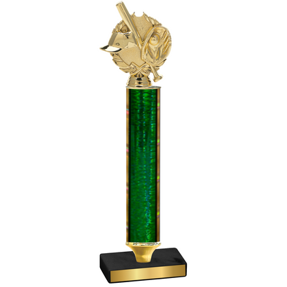 Value Green Glacier Baseball Trophy