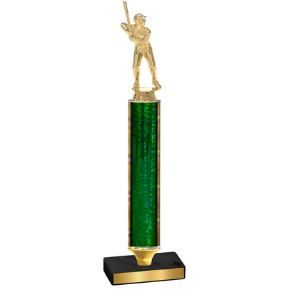 Value Green Glacier Baseball Trophy