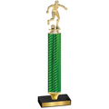 Value Green Carbon Fiber Soccer Trophy