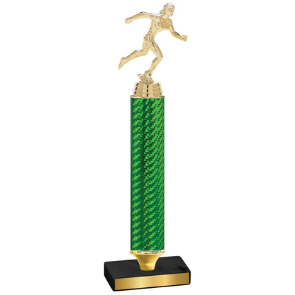 Value Green Carbon Fiber Running Trophy