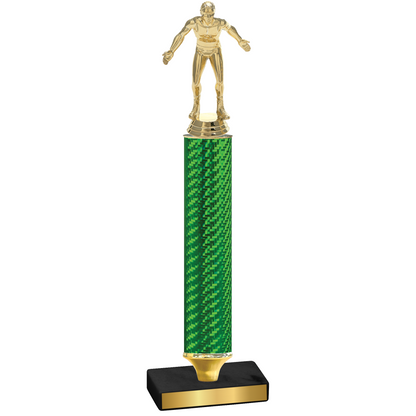 Value Green Carbon Fiber Wrestling Trophy