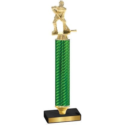 Value Green Carbon Fiber Hockey Trophy