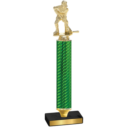 Value Green Carbon Fiber Hockey Trophy