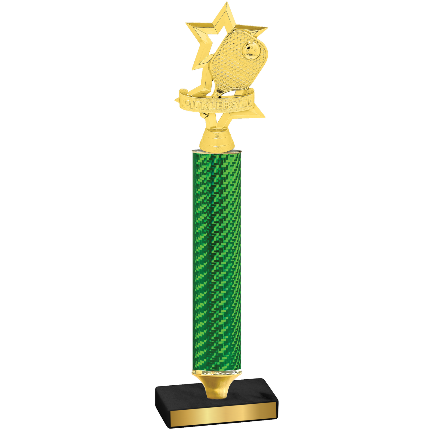 Value Green Carbon Fiber Pickleball Trophy