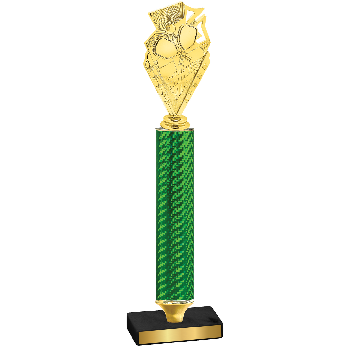 Value Green Carbon Fiber Pickleball Trophy