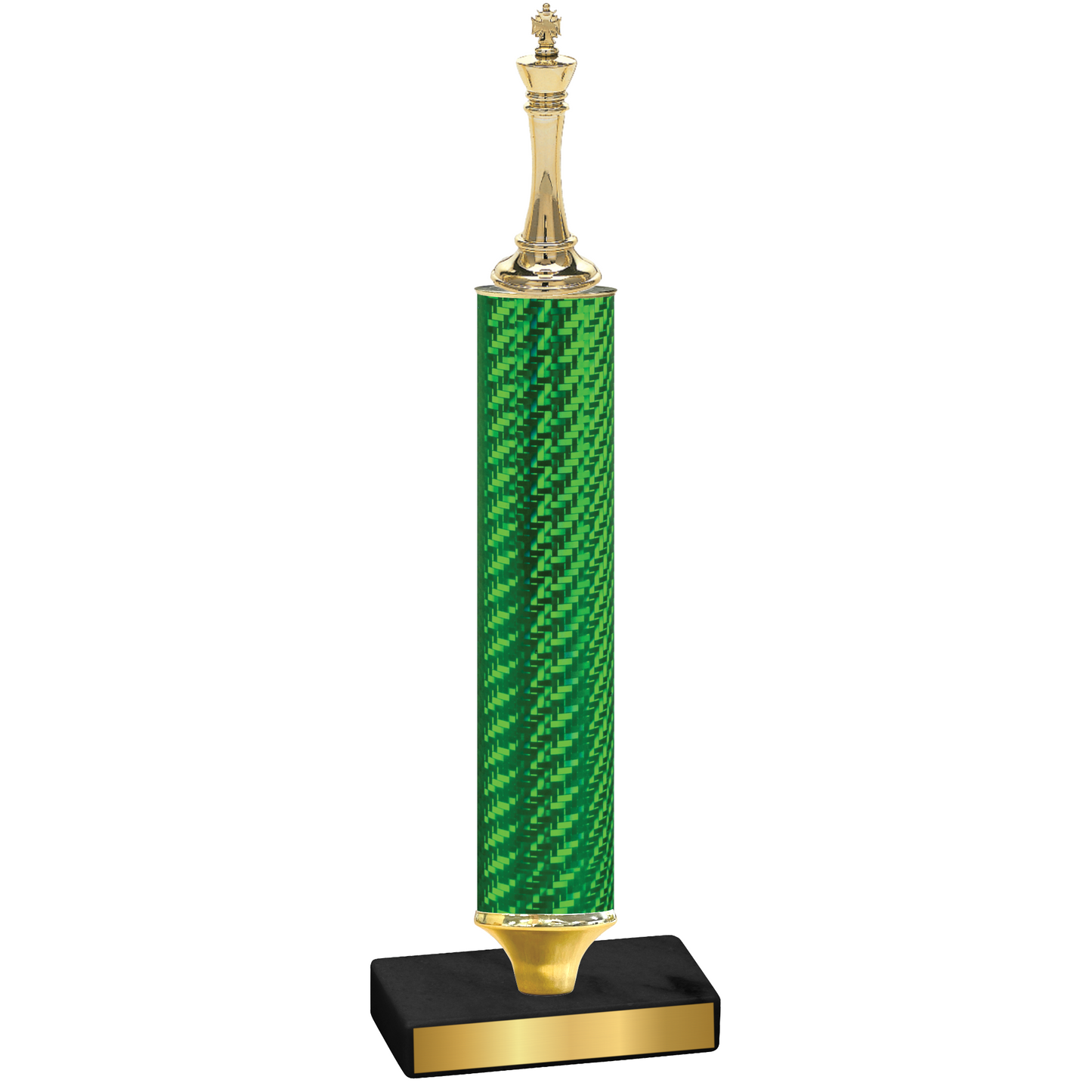 Value Green Carbon Fiber Chess Trophy