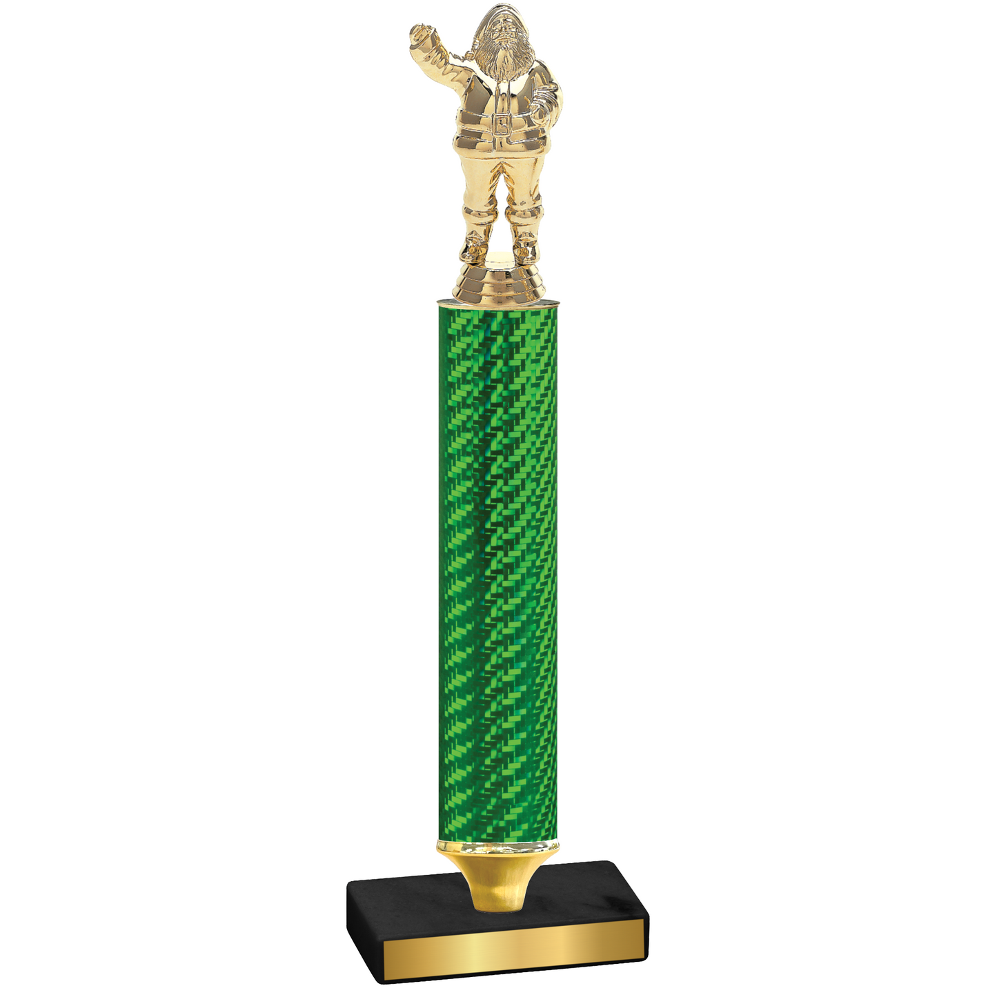 Value Green Carbon Fiber Holiday Trophy