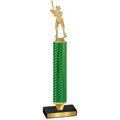 Value Green Carbon Fiber Baseball Trophy