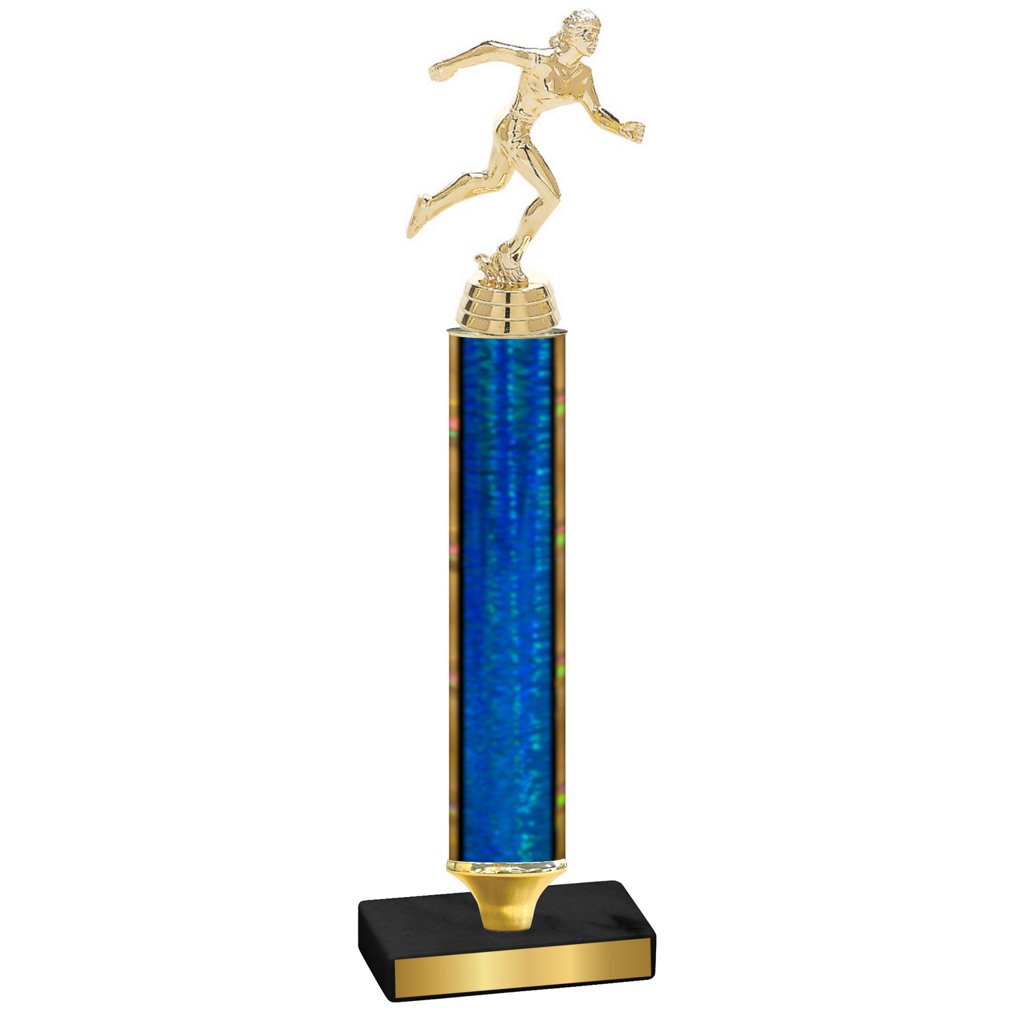 Value Blue Glacier Running Trophy