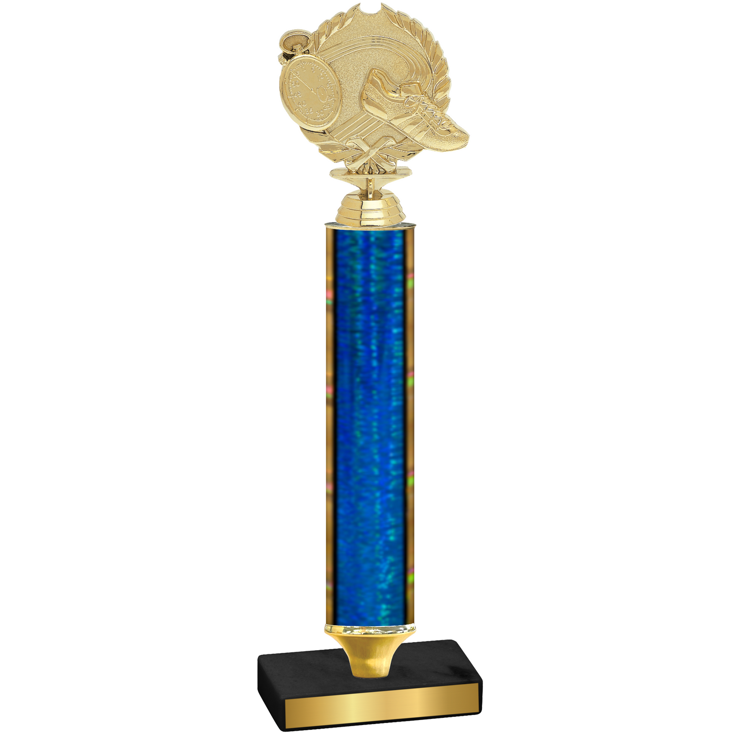 Value Blue Glacier Running Trophy