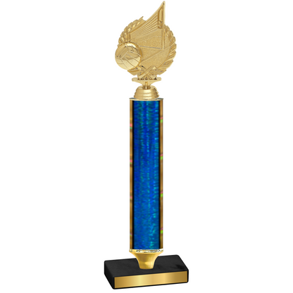 Value Blue Glacier Volleyball Trophy