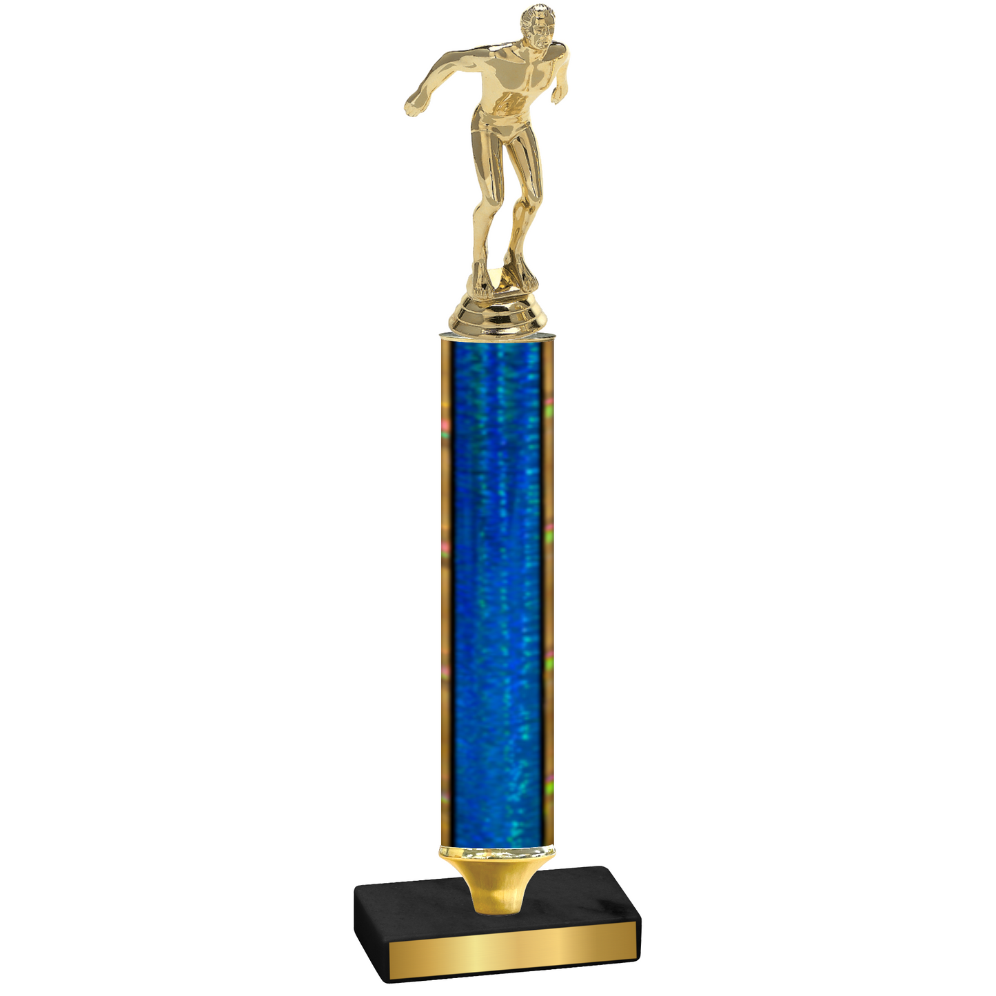 Value Blue Glacier Swimming Trophy