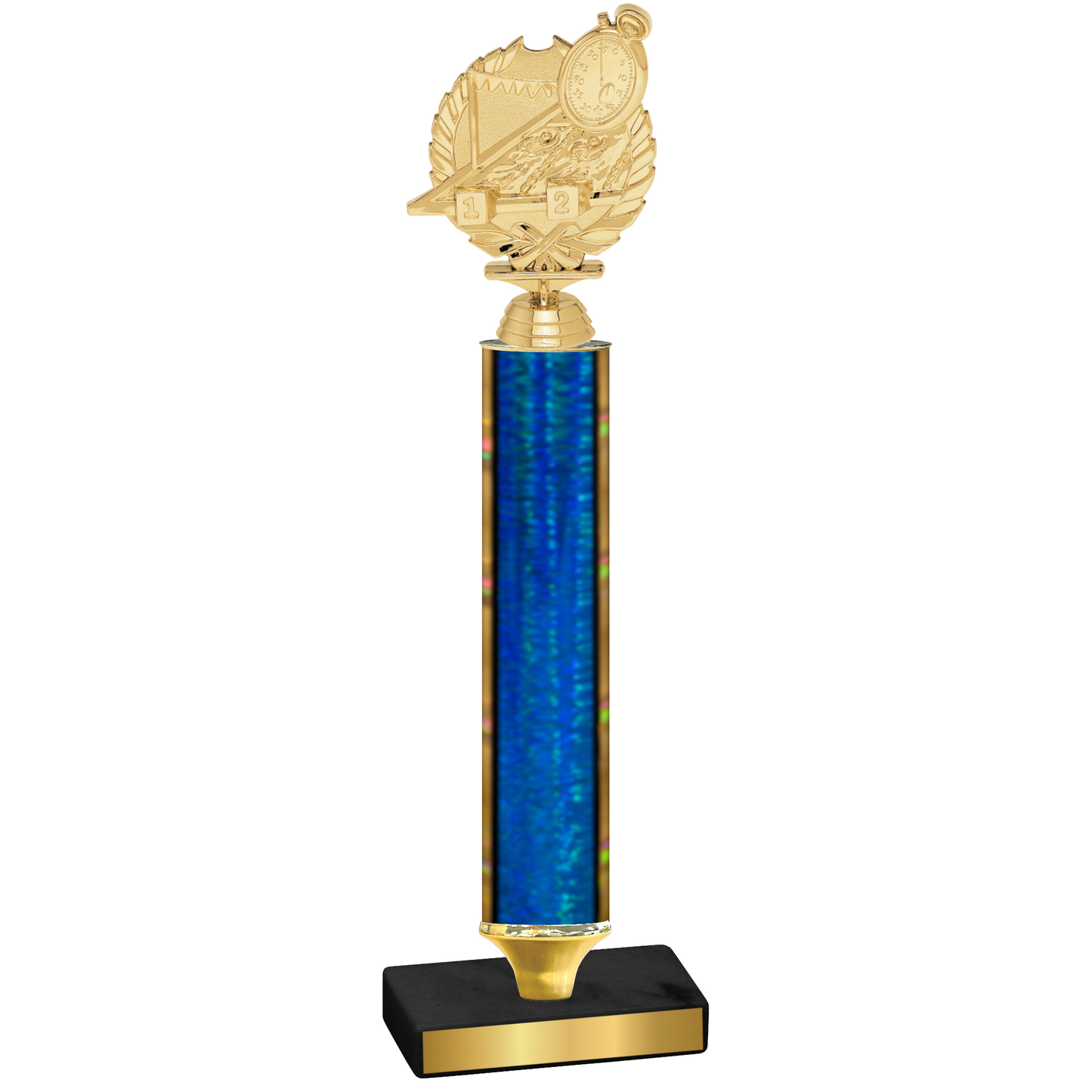 Value Blue Glacier Swimming Trophy