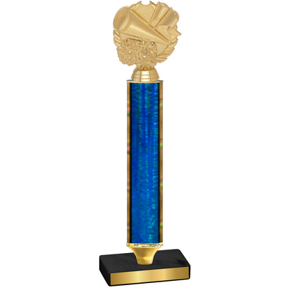 Value Blue Glacier Cheerleading Trophy