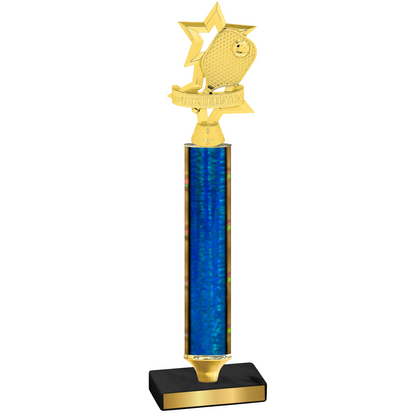 Value Blue Glacier Pickleball Trophy