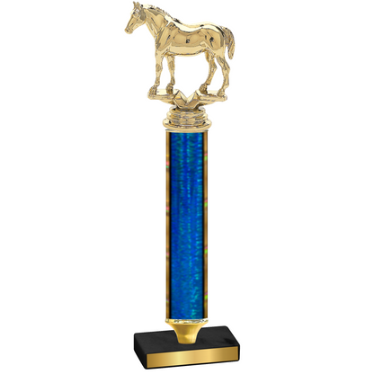 Value Blue Glacier Horses Trophy