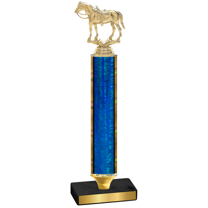 Value Blue Glacier Horses Trophy