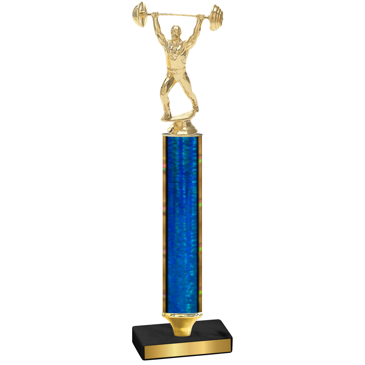 Value Blue Glacier Weights Trophy