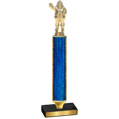 Value Blue Glacier Holiday Trophy