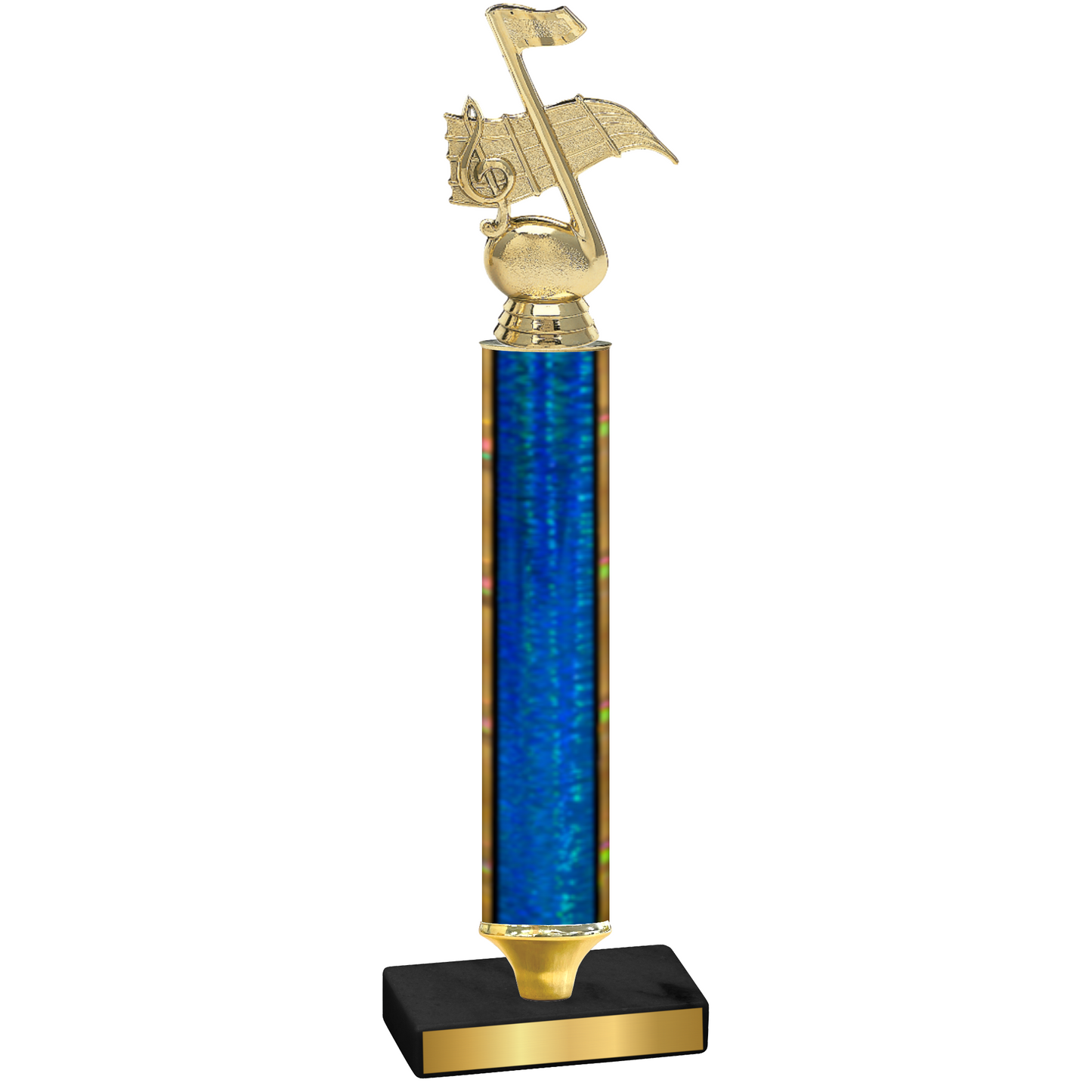 Value Blue Glacier Music Trophy