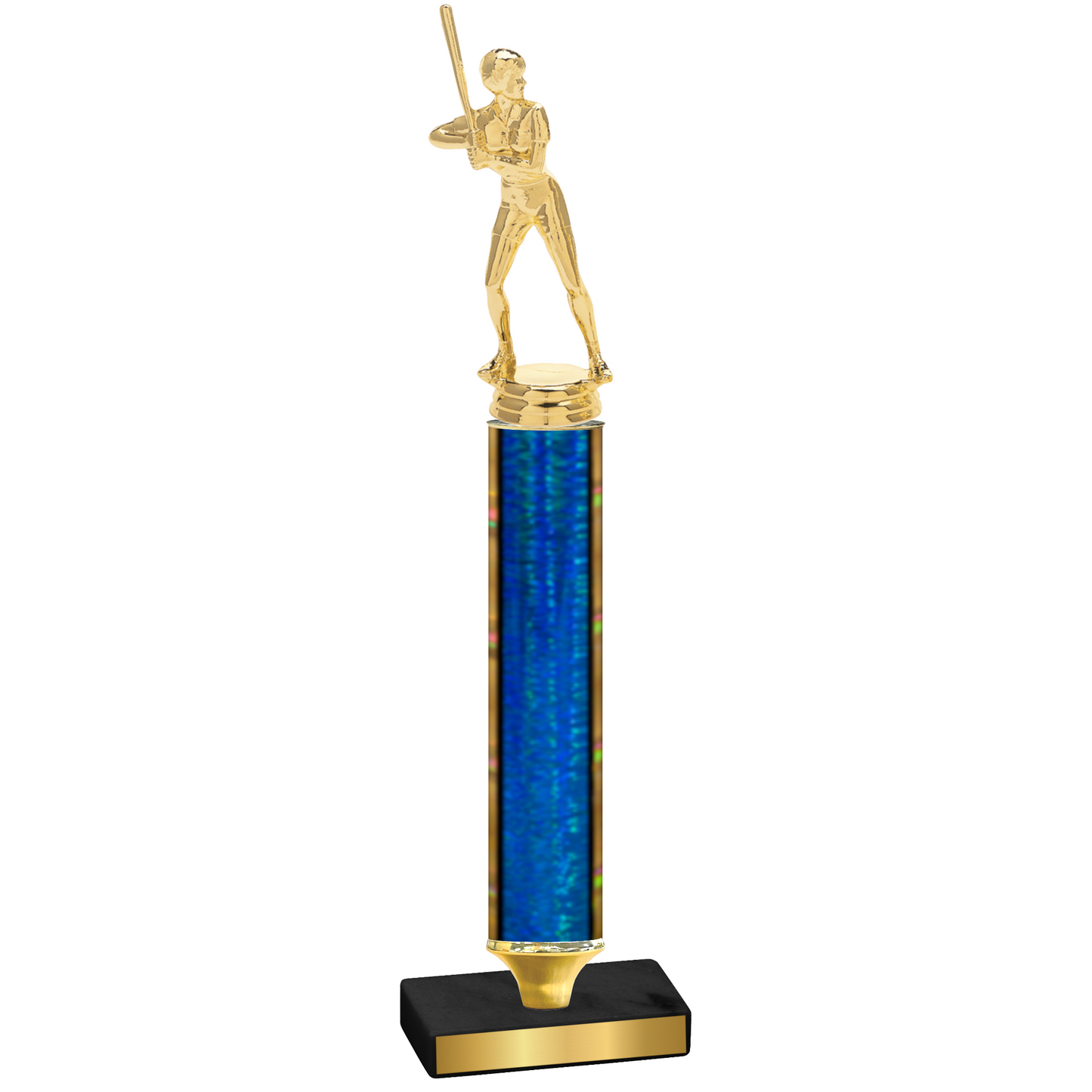 Value Blue Glacier Softball Trophy