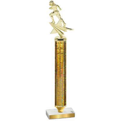 Value Gold Glacier Football Trophy