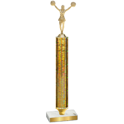 Value Gold Glacier Cheerleading Trophy