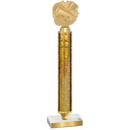 Value Gold Glacier Cheerleading Trophy