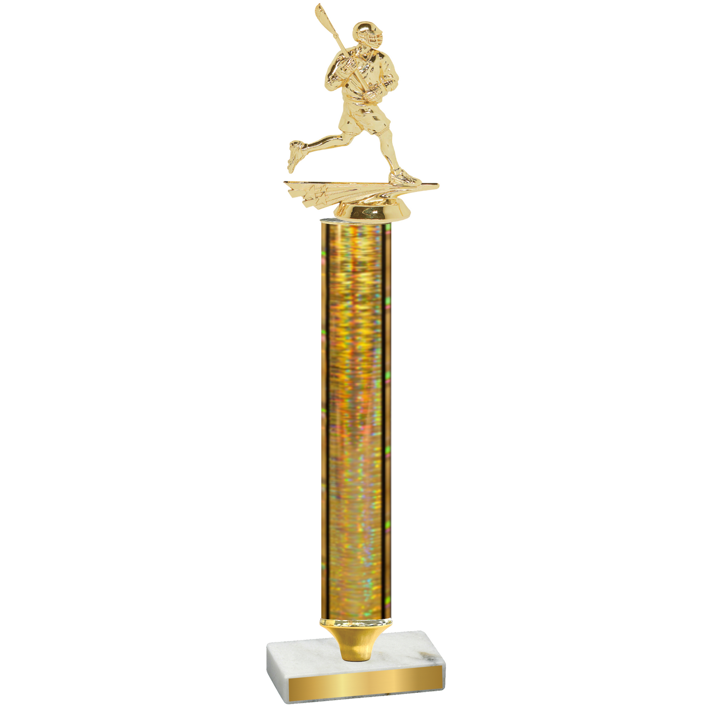 Value Gold Glacier Lacrosse Trophy