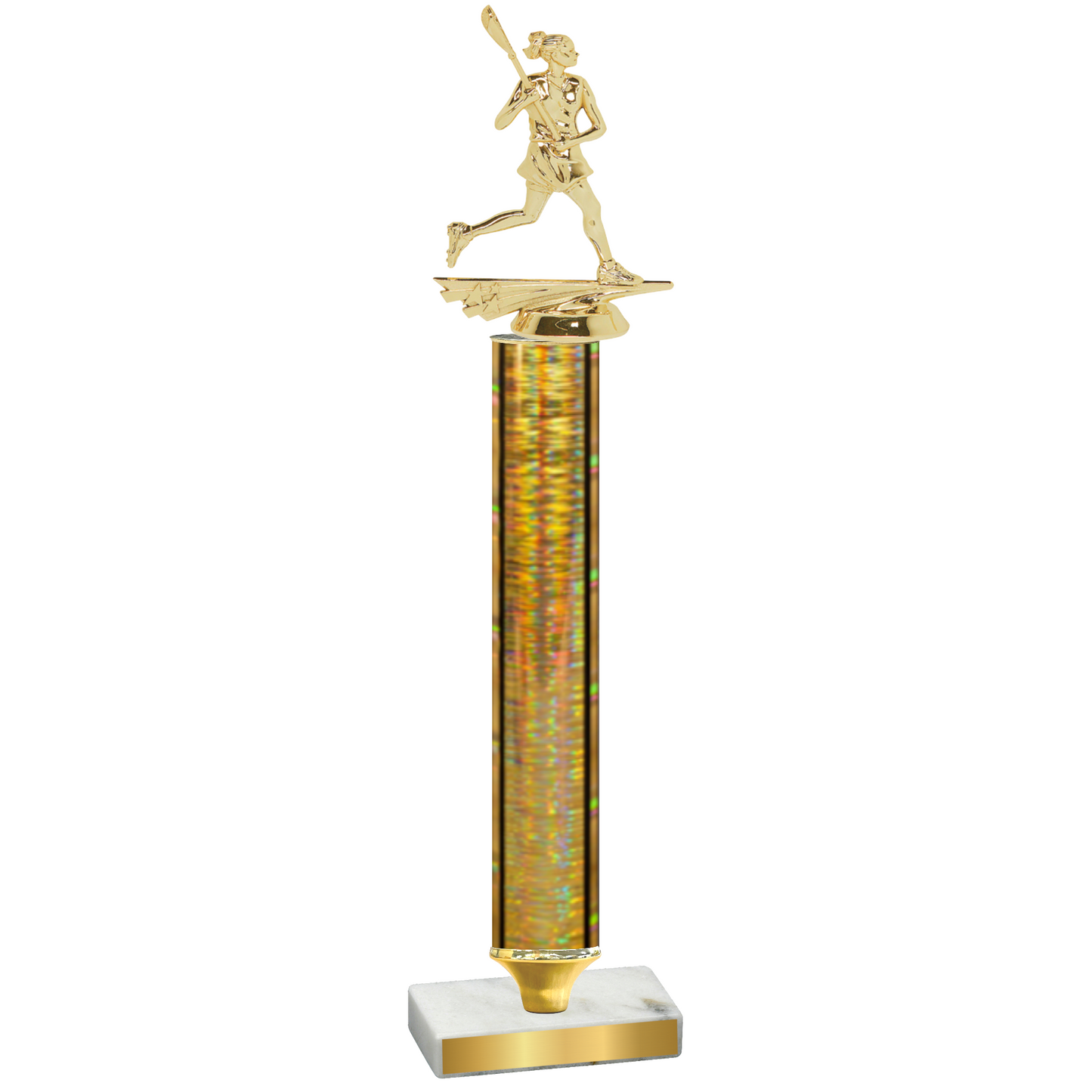 Value Gold Glacier Lacrosse Trophy