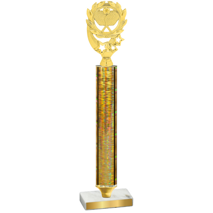 Value Gold Glacier Pickleball Trophy