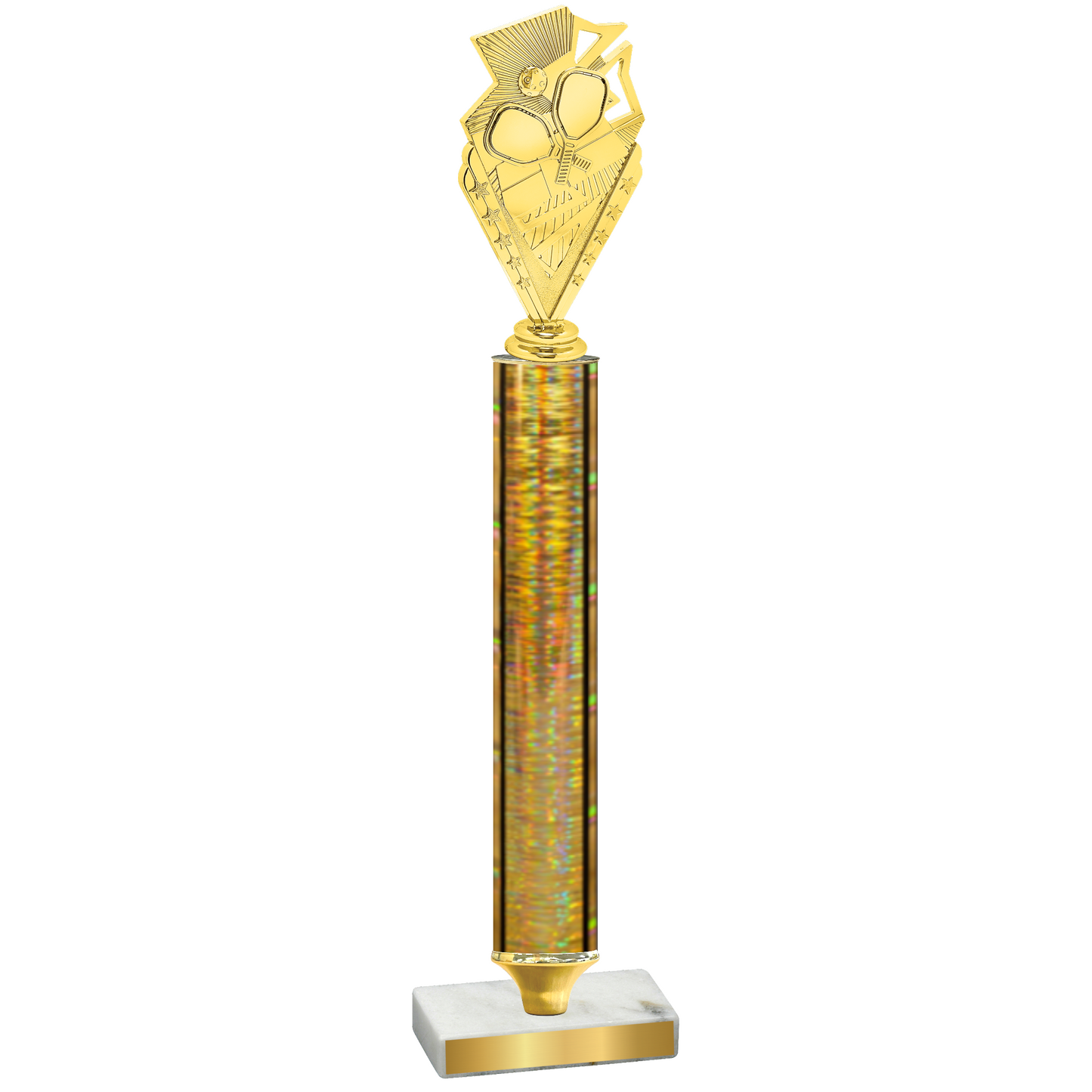 Value Gold Glacier Pickleball Trophy