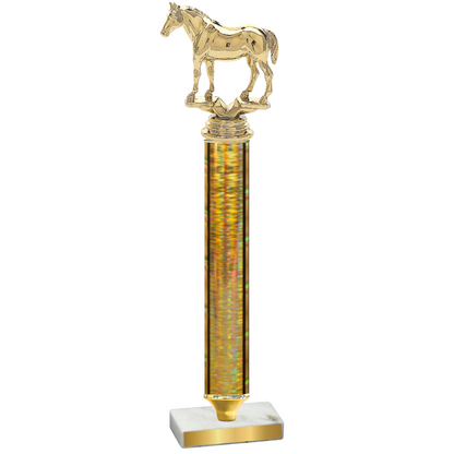 Value Gold Glacier Horses Trophy