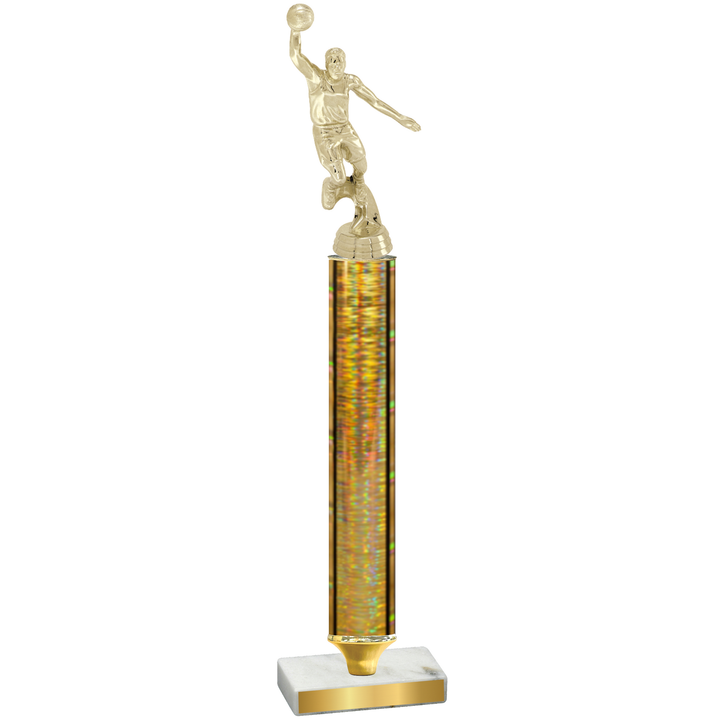 Value Gold Glacier Basketball Trophy