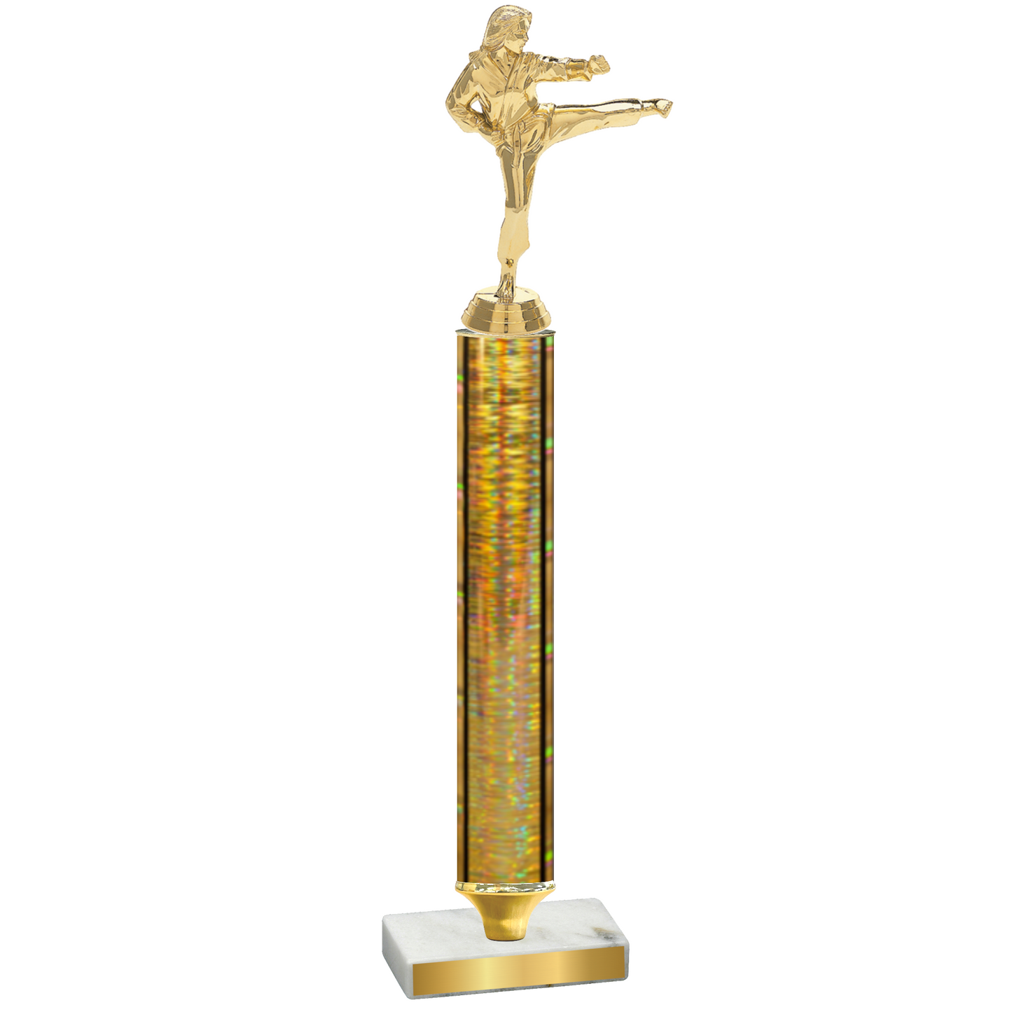 Value Gold Glacier Karate Trophy