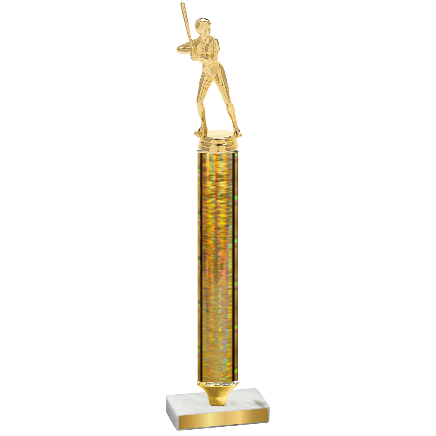 Value Gold Glacier Softball Trophy