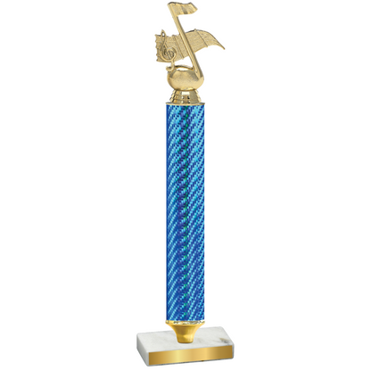 Value Blue Carbon Fiber Music Trophy