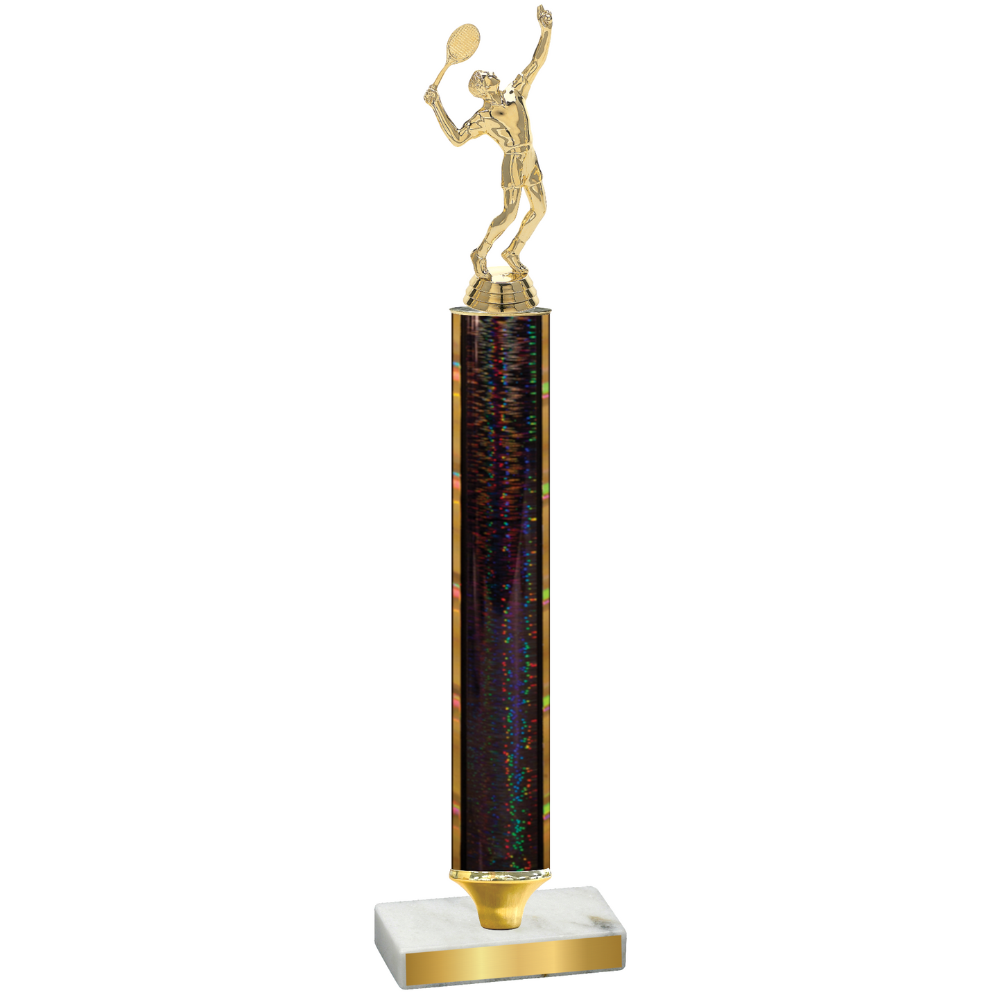 Value Black Glacier Tennis Trophy