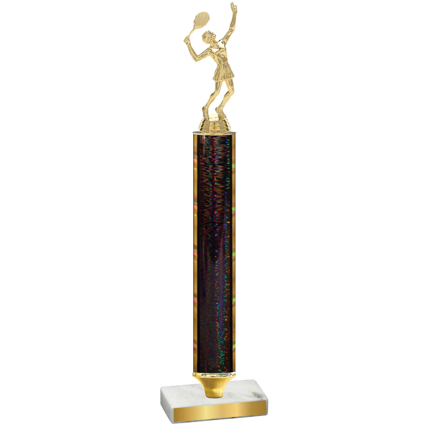 Value Black Glacier Tennis Trophy