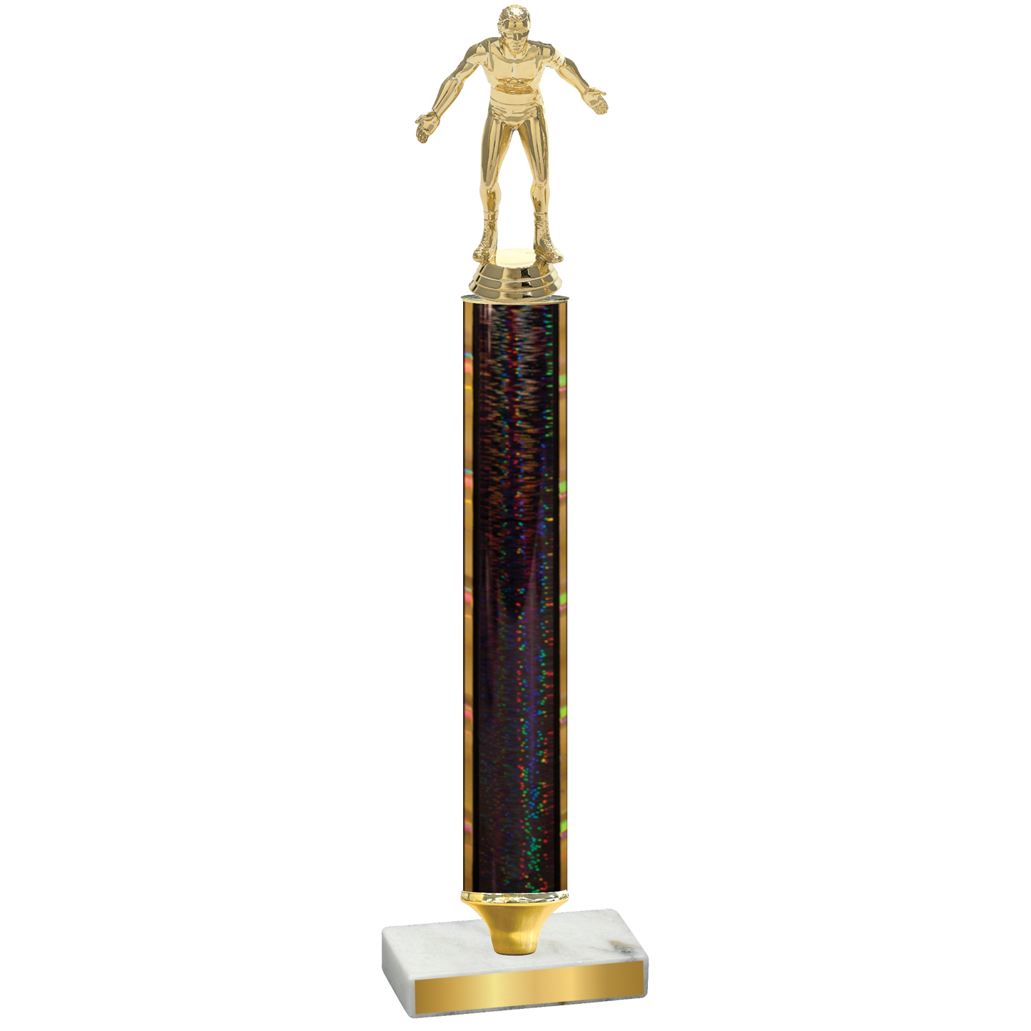 Value Black Glacier Wrestling Trophy