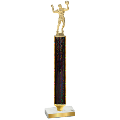 Value Black Glacier Volleyball Trophy