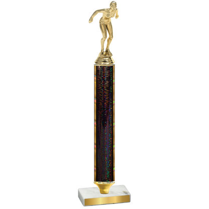 Value Black Glacier Tennis Trophy