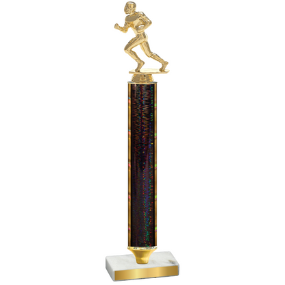 Value Black Glacier Football Trophy